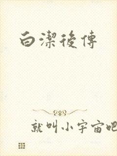 白洁后传
