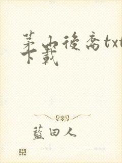 茅山后裔txt下载