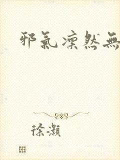 邪气凛然无弹窗