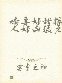 娇妻好甜总裁大人好凶猛免费小说