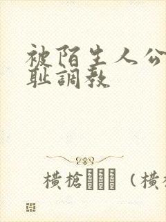 被陌生人公开羞耻调教