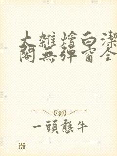 大杂烩白洁笔趣阁无弹窗全本