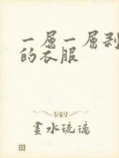 一层一层剥开我的衣服
