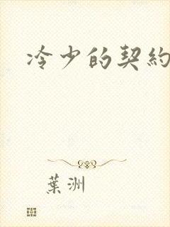 冷少的契约囚奴