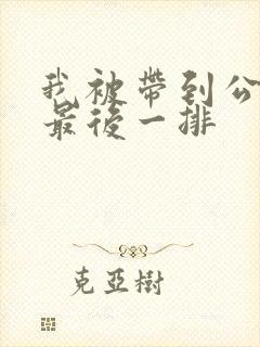 我被带到公交车最后一排