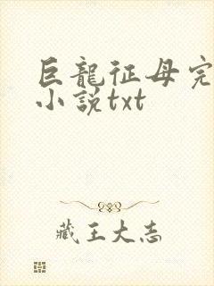 巨龙征母完结版小说txt