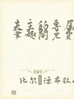 夫主的专属妻奴笔趣阁免费阅读