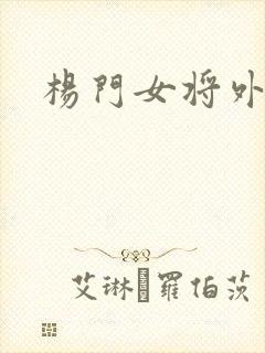 杨门女将外传