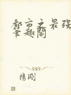 都市之最强狂兵笔趣阁