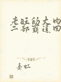 老旺的大肉蟒第二部霸道回归小说