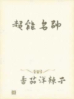 超能名帅