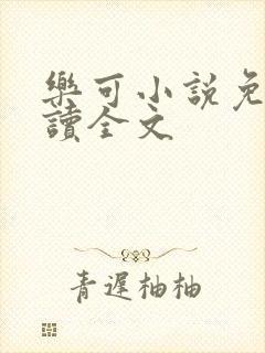 乐可小说免费阅读全文