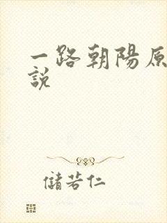 一路朝阳原著小说