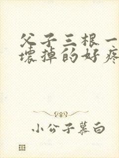 父子三根一起会坏掉的好疼