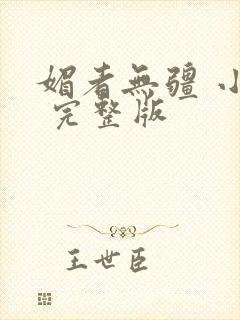 媚者无疆 小说 完整版