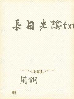 长日光阴txt