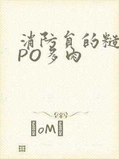 消防员的糙汉文PO多肉