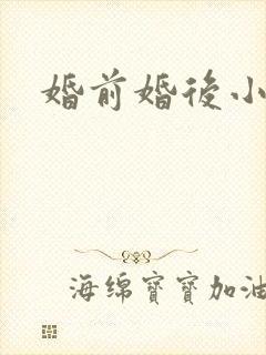 婚前婚后小说