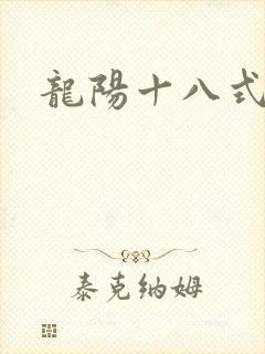 龙阳十八式