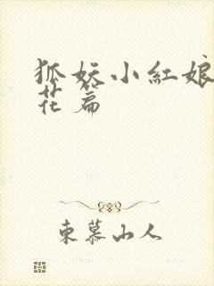 狐妖小红娘两生花篇