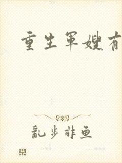 重生军嫂有空间