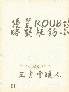 优质ROUB攻略系统的小说最新章节