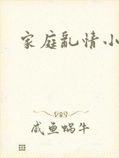 家庭乱情小说