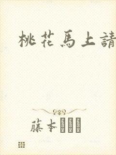 桃花马上请长缨