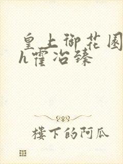 皇上御花园hlh霍冶臻