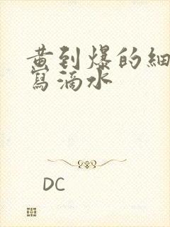 黄到爆的细节描写滴水