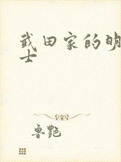 武田家的明国武士