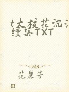 t大校花沉浮录续集TXT