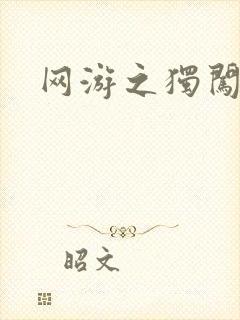 网游之独闯天涯