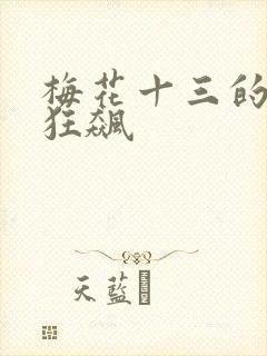 梅花十三的乳液狂飙