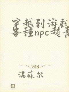 穿越到游戏里和各种npc赵青蔓