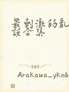 最刺激的乱惀小说合集