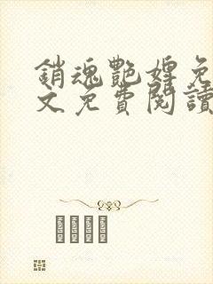 销魂艳婢免费全文免费阅读