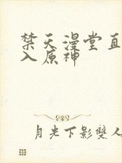 禁天漫堂直接进入原神