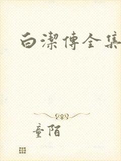 白洁传全集
