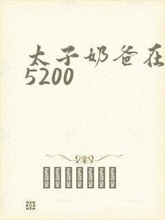 太子奶爸在花都5200