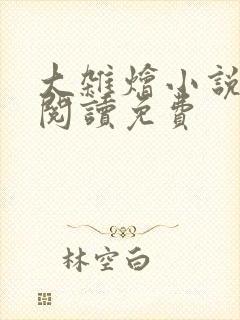 大杂烩小说全集阅读免费