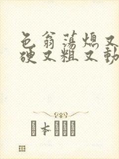 色翁荡熄又大又硬又粗又动态图