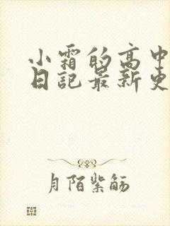 小霜的高中成长日记最新更新