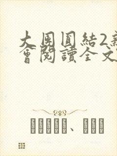 大团圆结2亲情会阅读全文