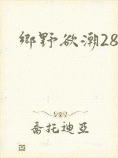 乡野欲潮28章