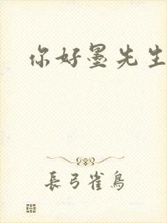 你好墨先生