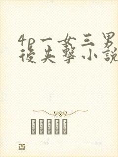 4p一女三男前后夹击小说