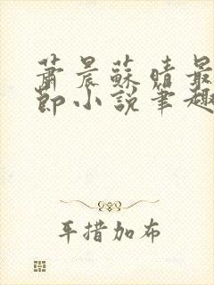 萧晨苏晴最新章节小说笔趣阁