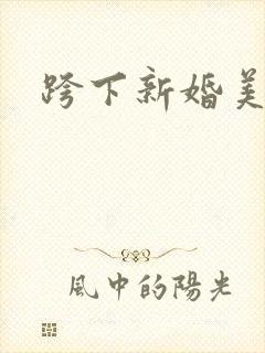 跨下新婚美妇
