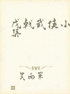 戊戟武侠小说全集